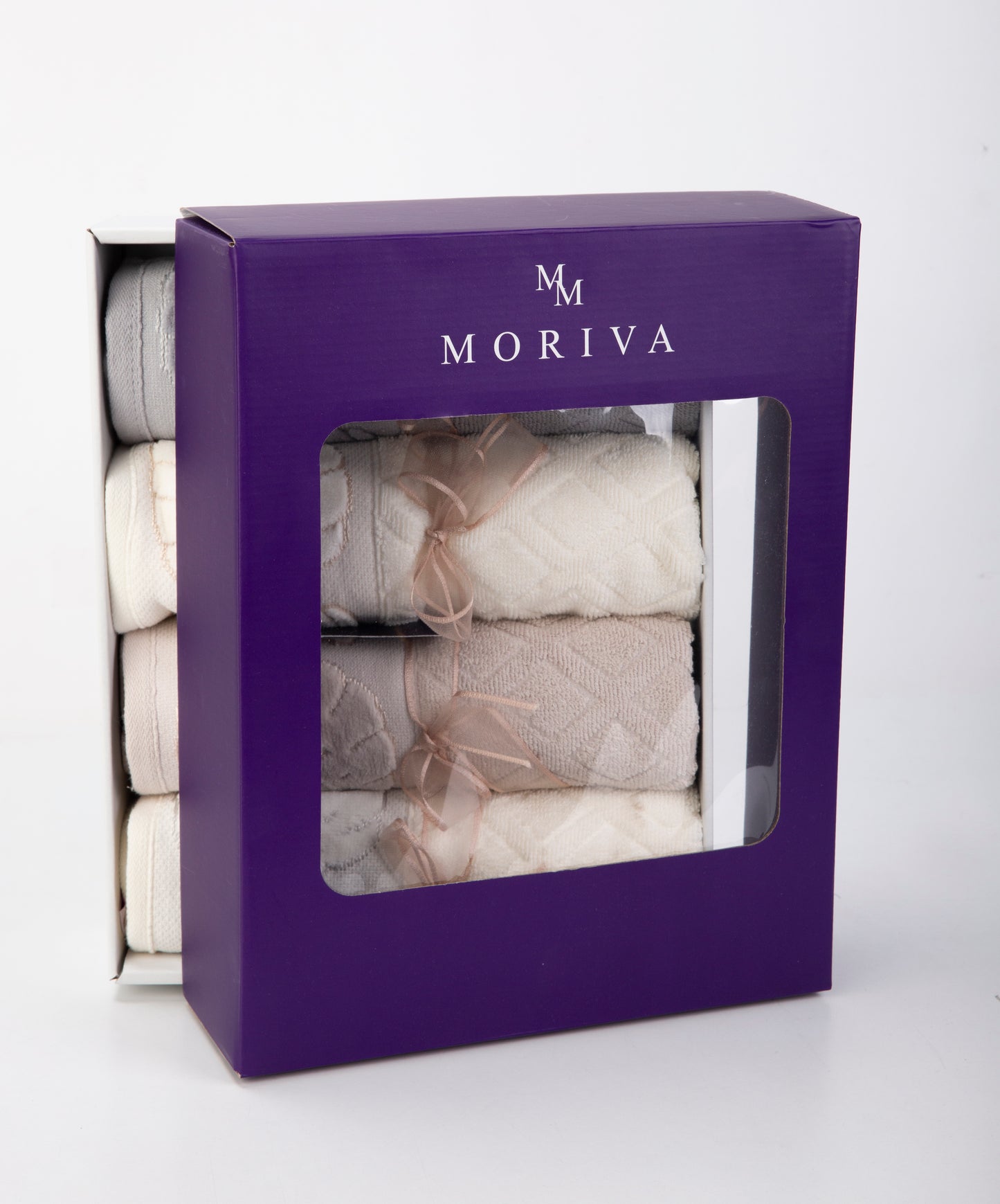 Moriva Yaprak Serisi 4 lü Havlu Seti